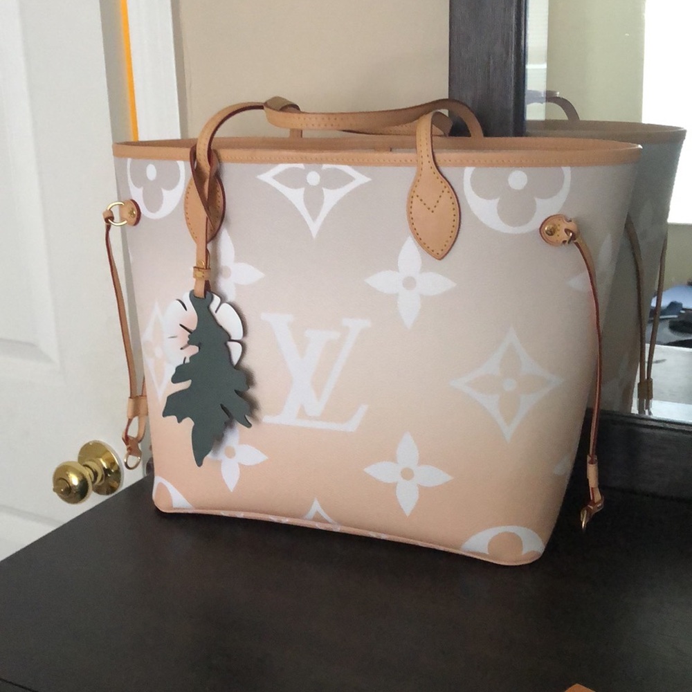 RARE Louis Vuitton Neverfull MM Brume Bag 100% Authentic